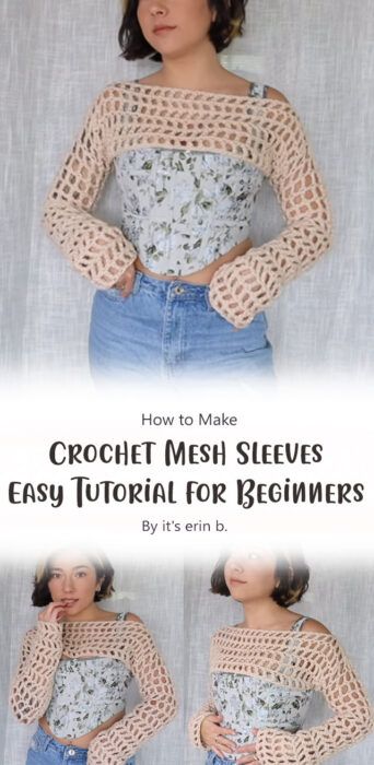 Crochet Pattern Long Sleeve Top, Easy Crochet Shrugs, Beginner Crochet Shrug Patterns Free, Crochet Bolero Top Pattern, Long Sleeve Crochet Crop Top Pattern, Crochet Mesh Bolero Pattern, How To Crochet A Cropped Sweater, Crochet Top With Long Sleeves, Crochet Cropped Shrug Pattern Free