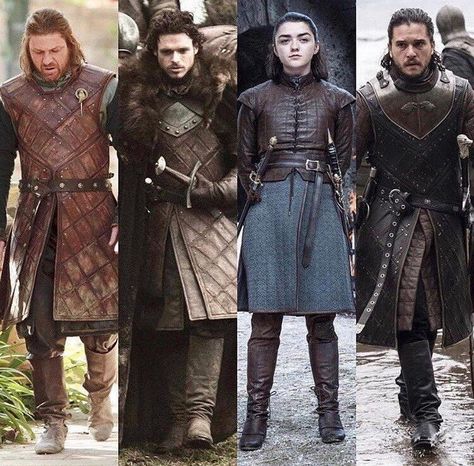 House Stark 🐺 Game Of Thrones Meme, Stark Family, Medieval Costumes, Game Of Thrones Facts, Game Of Thrones Costumes, Game Of Thrones Cast, Game Of Thrones Artwork, Game Of Thrones Tv, Got Game Of Thrones