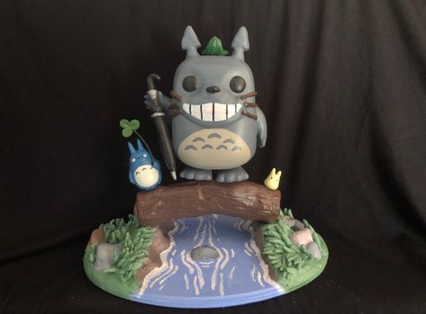 Totoro custom Funko Pop Totoro Funko Pop, Anime Studio, Custom Funko Pop, Custom Funko, Funko Pop Toys, Pop Toys, Soulmate Quotes, Pop Culture Art, Funko Pops