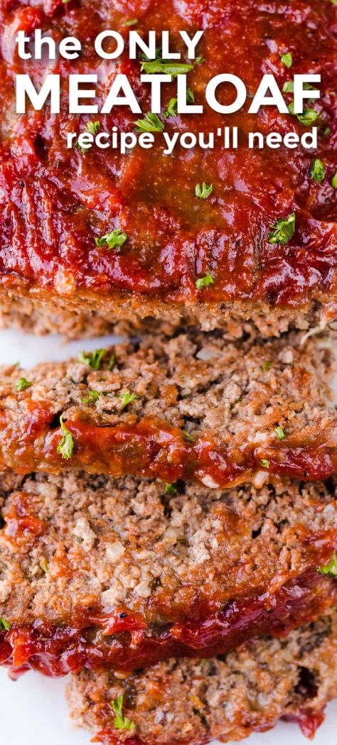 Most Flavorful Meatloaf, Classic Meatloaf Recipes Best, Best Meatloaf Recipes Pioneer Woman, Meatloaf With Glaze, Perfect Meatloaf Recipe, Oatmeal Meatloaf, Flavorful Meatloaf, Meatloaf Recipes Easy, The Best Meatloaf