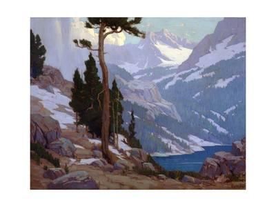 South Lake Tahoe Art Print by Elmer Wachtel at Art.com California Impressionism, Black Framed Wall Art, South Lake Tahoe, Frame Wall Art, Muted Blue, Frame Wall, Large Canvas Prints, Lake Tahoe, Big Canvas Art