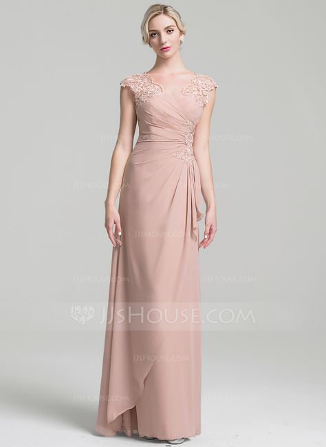 Mother Of The Bride Dresses Long, Cheap Evening Dresses, Cascading Ruffles, Chiffon Evening Dresses, Ruffles Fashion, Bride Gowns, Mothers Dresses, Mother Of The Bride Dress, Groom Dress