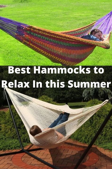 National Hammock Day Save on the Best Hammocks and Accessories for Outdoor Relaxation this Summer Hammocks and Accessories for Summer Accessories For Summer, Craft Blog, Hammock, This Summer, Relaxation, Outdoor Furniture, Good Things, Outdoor Decor