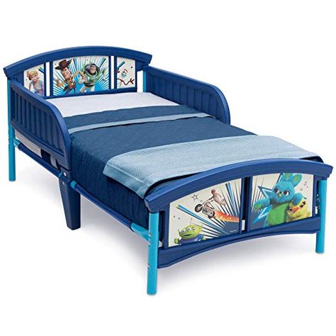 Cool Toddler Beds, Ground Design, Big Kid Bed, Disney With A Toddler, Toy Story Characters, Toddler Mattress, Toddler Beds, Delta Children, Pixar Toys