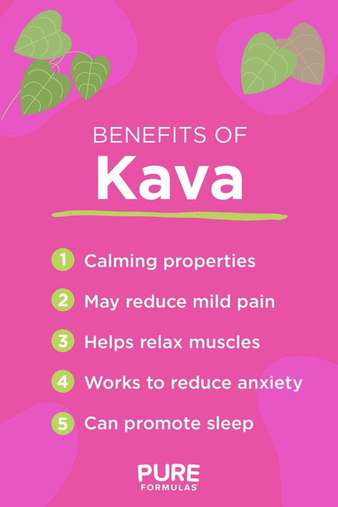 Kava is a plant-based remedy that can be used as a mild stress reliever, and it helps promote better sleep. Learn more about kava here: like2buy.curalate.com/pureformulas. #PureFormulas #Kava #StressReliever Kava Benefits, Alcohol Alternatives, Herbal Flowers, Kava Tea, Tea Benefits, Cardiovascular Disease, Vitamins & Supplements, Fitness Beauty, Healthy Foods