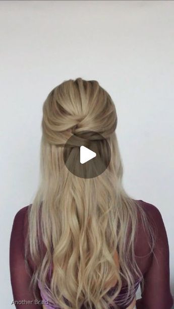 Diy Bridesmaid Hair, Braided Hairstyles For Long Hair, Easy Ponytail, Up Hairdos, Short Homecoming Hair, Prom Hairstyles For Short Hair, Hoco Hairstyles, Hair Tutorials Easy, Homecoming Hair