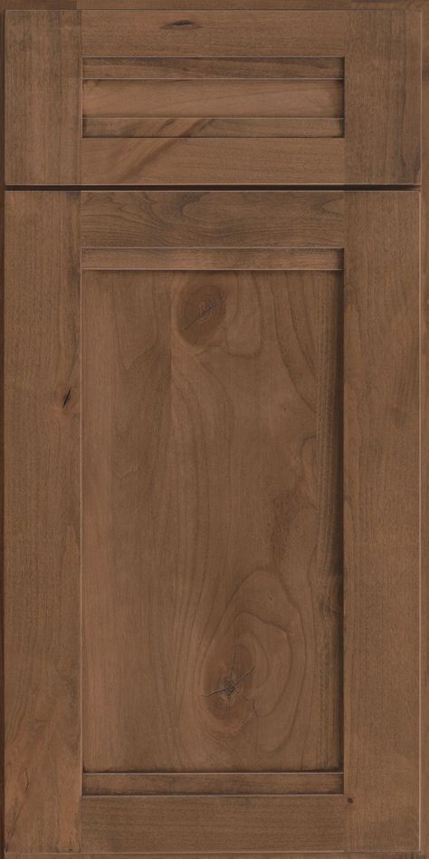 Dark Stained Knotty Alder Cabinets, Kraft Made Kitchen Cabinets, Neutral Wood Cabinets Kitchen, Flooring And Cabinet Combinations, Rustic Kitchen Cabinet Colors, Walnut Stained Cabinets, Chestnut Kitchen Cabinets, Warm Neutral Kitchen, Stained Wood Kitchen Cabinets