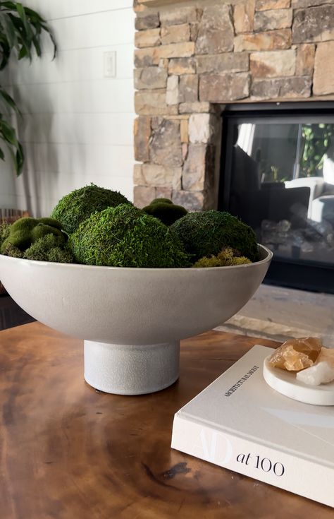 You searched for Moss bowl - Decor Mostly Moss Dish Garden, Moss Bowl, Bowl Decor, Diy Bowl, Dish Garden, Moss Balls, House Accessories, Rock Decor, Big Bowl