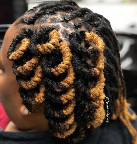 Pipe Cleaner Hairstyles Locs, Loc Pipe Cleaner Styles, Locs Curls Styles, Pipe Cleaner Locs, Pipe Cleaner Curls On Locs, Pipe Cleaner Loc Styles, Nubian Hairstyles, Coloured Dreads, Hygiene Ideas