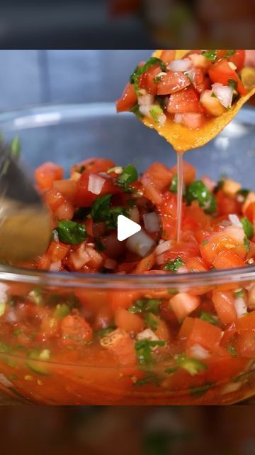 Arnie "ArnieTex" Segovia on Instagram: "Pico de Gallo 🐓🔥 Full Recipe Video" Pico De Galo Recipes, Beef Wellington, Food Videos, Food Dishes, Mexican Food Recipes, Sauce, Food And Drink