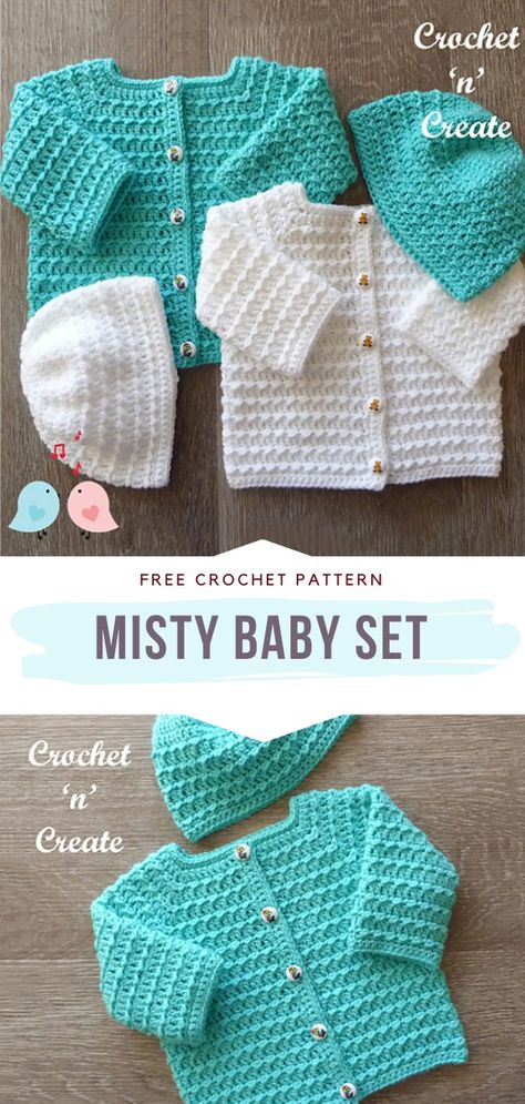 Crocheted Baby Sweaters Free Patterns, Infant Crochet Patterns Free, Infant Crochet Sweater Pattern Free, Crochet Baby Boy Clothes Patterns Free, Crochet Newborn Sweater, Crochet Baby Girl Clothes, Free Crochet Baby Sweater Patterns, Crochet Newborn Layette Free Pattern, Crochet Baby Sets Free Pattern