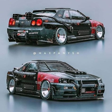 Cyberpunk Car Concept Art, Dnd Furniture, Cyberpunk Cars, Apocalyptic Car, Sp2 Vw, Car References, Japanese Drawing, Kereta Sport, Car Nissan