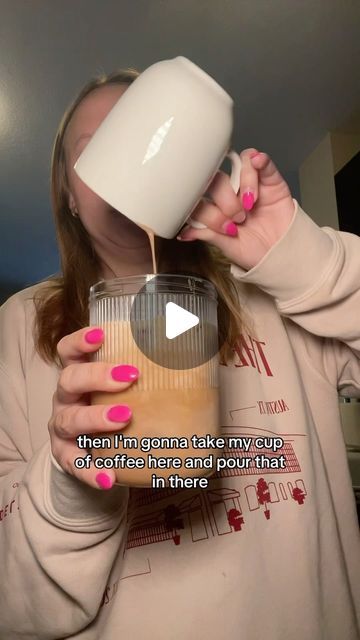 Kaylee Rome on Instagram: "iced white chocolate mocha at home recipe | ily @Nespresso @Chobani ☕️🥰✨   #icedwhitemocha #athomecoffee #coffeerecipe #nespressorecipes #sweetcoffee #lifestylecreator" Best Nespresso Vertuo Recipes, Aeroccino Nespresso, Nespresso Vertuo Recipes, White Chocolate Mocha At Home, White Chocolate Mocha Recipe, Mocha At Home, Iced White Chocolate Mocha, Iced White Mocha, Nespresso Recipes