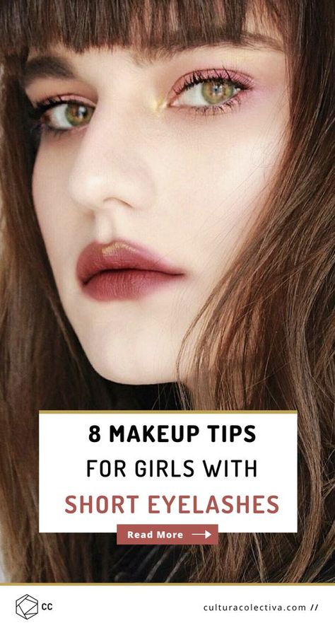 The Best Makeup Inspo For Girls With Short Eyelashes. Makeup tips that will highlight your eyelashes and make them appear longer, with no falsies! Short Eyelashes, Eyelashes Makeup, The Best Makeup, Makeup Eyelashes, Beauty Guru, Best Makeup, Makeup Inspo, Best Makeup Products, Hair And Nails