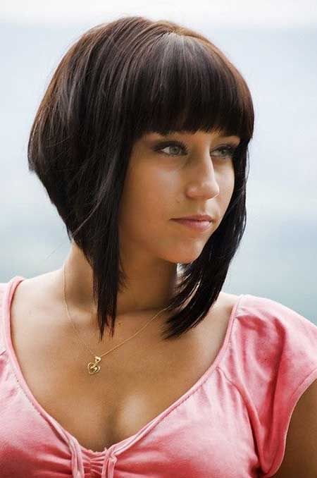 Love this style Bob Panjang, Asymmetrical Haircuts, Inverted Long Bob, Inverted Bob Haircuts, Line Bob Haircut, Inverted Bob Hairstyles, Stacked Bob Hairstyles, Bob Hairstyles With Bangs, Haircut Types