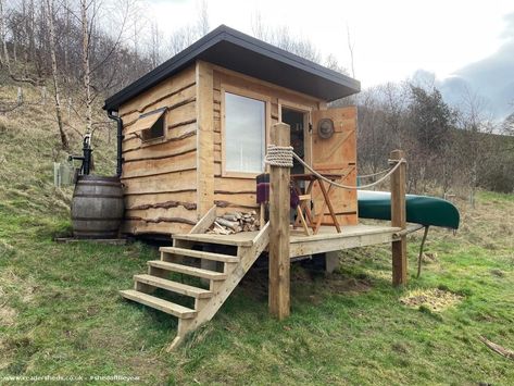 Cedar Shiplap, Shed Of The Year, Wendy House, Outdoor Sitting Area, Home Pub, Cedar Shingles, Garden Cushions, Tiny Cabin, Unique Buildings