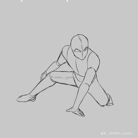 Spiderman Poses, Spiderman Drawing, Spiderman Art Sketch, Character Artist, Drawing Body Poses, Body Reference Drawing, Body Pose Drawing, Drawing Expressions, Poses References