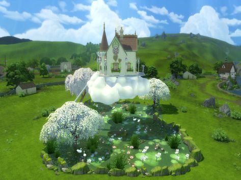 Roblox Islands, Princess Cottage, Witch Hut, The Sims 4 Lots, Earth Fairy, Witch Cottage, Rustic Restaurant, Eco Lifestyle, City Dog