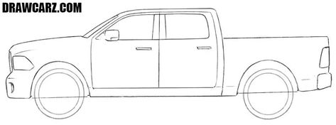 Corn Hole Plans, Wood Bike Rack, Ram Drawing, Wood Bike, Dodge Truck, Dodge Trucks Ram, Sketches Simple, Ram Trucks, Bike Rack