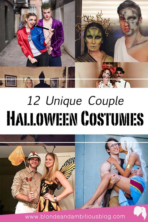 halloween costumes, couple costumes, costume, unique couple costume, halloween look, halloween couple Scarlett And Rhett Halloween Costume, Famous 80s Couples Costumes, Couple Villian Costumes, Brown Haired Couple Costumes, Iconic Movie Couples Costumes, Movie Character Couple Costumes, Creative Couple Costumes, Hollywood Halloween Costumes, Pregnant Couple Halloween Costumes