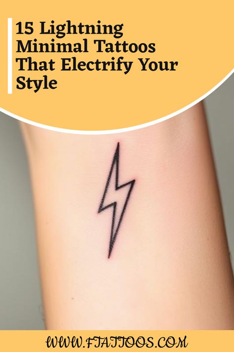 Lightning Tattoo Women, Lightning Bolt Tattoo, Energy Symbols, Lightning Tattoo, Bolt Tattoo, Create A Tattoo, Minimal Tattoos, Lightning Bolt Design, Leaf Outline