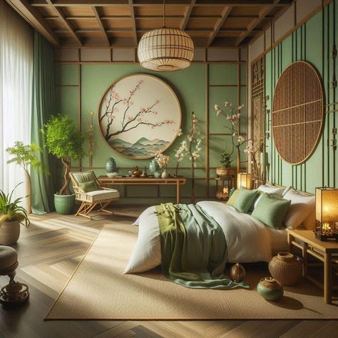 Southeast Asian Home Decor, Asian Theme Bedroom, Asian Themed Bedroom, Fantasy Asian, Whimsical Interior, Chinese Room, Chinese Theme, Theme Bedroom, Asian Homes