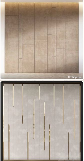 Wall Punning Groove Design, Marble Panelling Wall, Interior Wall Cladding Ideas, Marble Wall Panelling, Marble Panelling, Veneer Panelling, Padded Wall Panels, Fluted Marble, Fluted Wall Panel