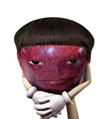 Rizz The Apple, Funny Xbox Pfp, Rizz Apple, Brainrot Pfp, Realistic Emoji Cursed, Apple With Face, Rizz Face, Apple Meme, Apple Memes