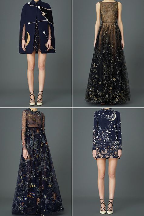 Valentino's Latest Collection Is Begging to Be Worn by Space Geeks Áo Blu, Dresses And Shoes, Nerd Fashion, Mode Vintage, Long Dresses, Fancy Dresses, Outfits Casuales, Costume Design, Dream Dress