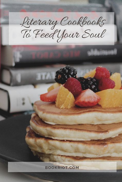 Literary Cookbooks To Feed Your Soul from Book Riot | Literary Cookbooks | Famous Cookbooks | Cooking With Books | Smart Cookbooks | #cookbooks #writers #authors #literary Bookish Recipes, Literary Recipes, Creole Kitchen, Column Ideas, Eating Schedule, Brunch Club, Themed Food, Eat Pretty, Feed Your Soul