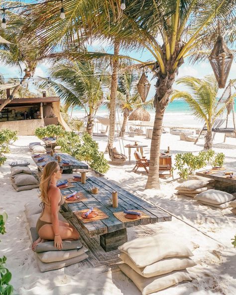 Beach Cafe, Travel Goals, Island Life, Travel Inspo, Beach Photos, Beach Resorts, Antalya, Beach Club, Tulum