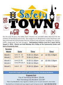 Safety Town, O Town, August 1st, Community Center, Teaching Kids, Preschool, Education, Pre School