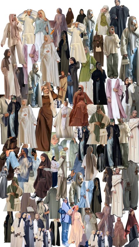 ✨✨✨ Aesthetic Hijabi, Modest Outfits Muslim, Modesty Outfits, Cute Modest Outfits, Muslim Outfits Casual, Mode Abaya, Casual Outfit Inspiration, Modesty Fashion, Hijabi Outfits Casual