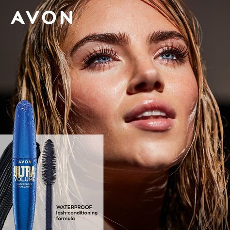 ☀ Looking for a Summer-proof mascara? ☀ Beat the heat all day long with the mascara that gives you next-level lashes that last ✨ Our Ultra Volume mascaras are an incredible addition to your make-up routine to help make your Summer ULTRA! Mascara Avon, Avon Mascara, Avon Sales, Avon Cosmetics, Avon Beauty, Avon Brochure, Avon Online, Sales Representative, Volume Mascara