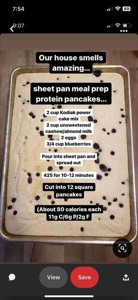 Kodiak Breakfast Recipes, Kodiak Cakes Meal Prep, Kodiak Power Cakes Recipes, Kodiak Pancakes Recipes, Power Cakes Recipes Kodiak, Sheet Pan Protein Pancakes, Sheet Pancakes Kodiak, Kodiak Pancake Mix Recipes, Protein Pancake Sheet Pan