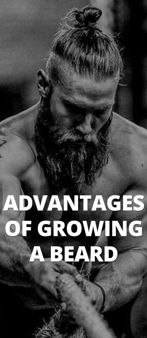 Shorter Haircuts, Viking Beard Styles, Hairstyles With Beard, Good Hairstyle, Facial Art, Long Beard Styles, Beard Tips, Grow A Beard, Beards And Tattoos