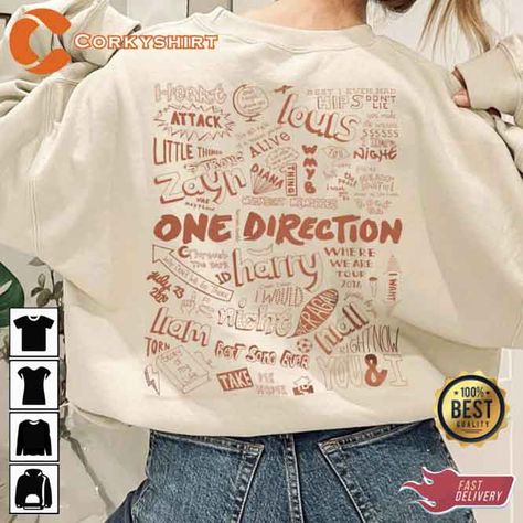 One Direction Mar Trending Unisex Gifts 2 Side Sweatshirt Check more at https://corkyshirt.com/one-direction-mar-trending-unisex-gifts-2-side-sweatshirt/ Where We Are Tour, Unisex Gifts, One Direction, Bermuda Shorts, Outfit Accessories, Sweatshirts, Makeup, T Shirt, Gifts