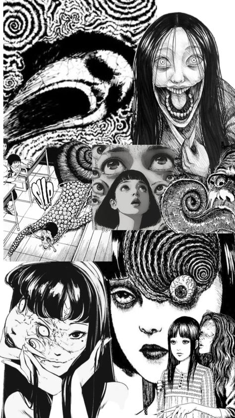 Funny Halloween Costumes For Women, Hellboy Tattoo, Clever Costumes, Horror Manga, Halloween Costumes For Women, Future Wallpaper, Japanese Horror, Scary Costumes, Junji Ito