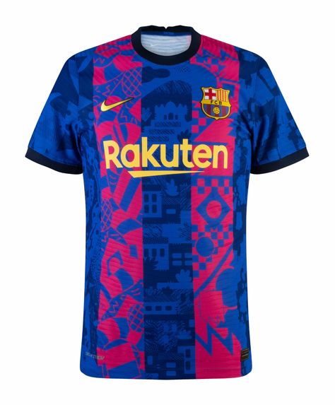 FC Barcelona 2021-22 Third Kit Barcelona Champions League, Barcelona Jerseys, Nike Fc, Memphis Depay, Football Kits, Sport Shirt, Football Shirt, Fc Barcelona, Soccer Jersey