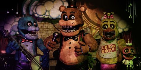 Five Nights Of Freddy, Fnaf Plus, Freddy Movie, Horror Stuff, Scott Cawthon, Mary Stuart, Animatronic Fnaf, Film Horror, Fnaf 1