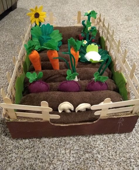 Diy Toddler Toys, Veggie Patch, Diy Kids Toys, Diy Toddler, Diy Felt, Farm Theme, Toddler Learning Activities, Crafts Handmade, Montessori Activities