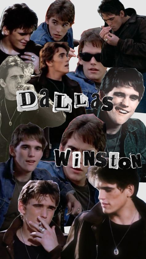 happy birthday pookie :) #theoutsiders #dallaswinston #mattdillon #theoutsidersbook #theoutsiders1983 #dallywinston Dallas Winston Wallpaper, The Outsiders 1983, Dallas Winston, Matt Dillon, Just For Laughs, Just For Laughs Videos, Dallas, The Outsiders, Happy Birthday