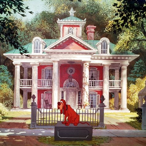 Lady And Tramp, Classic Mansion, Casa Anime, Detail Arsitektur, Foto Disney, Southern House, Dream Mansion, Sims House Plans, Victorian Mansions