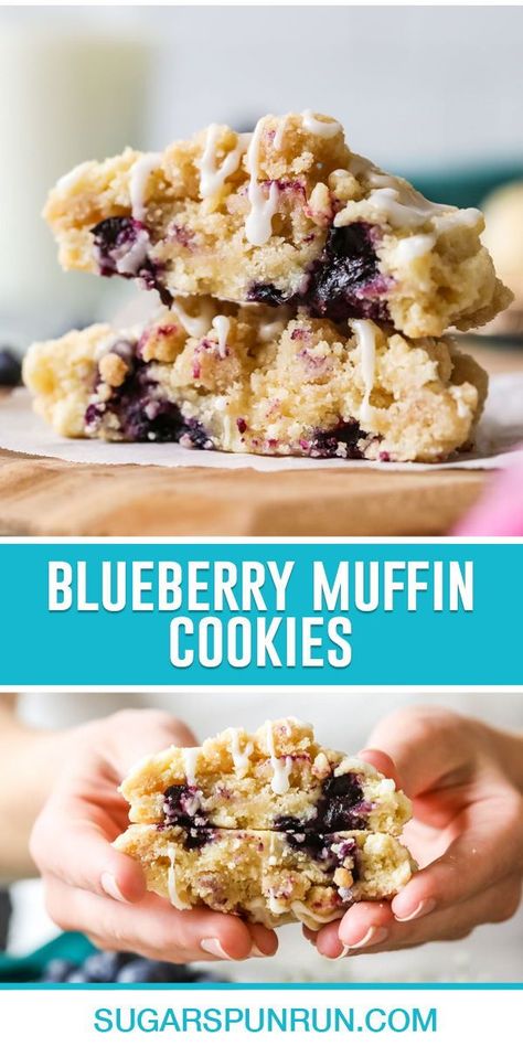 Sugar Spun Run Recipes Sugar Cookies, Blueberry Muffins Cookies, Crumbl Cookie Copycat Blueberry, Fresh Blueberry Cookies Recipes, Blueberry Muffin Crumble Cookie, Coconut Blueberry Muffins, Crumble Blueberry Muffin Cookies, Blueberry Cookies Recipes Easy, Crumbl Cookie Copycat Blueberry Muffin