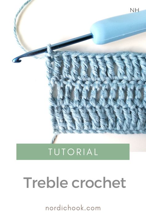 Trc Crochet Stitch, Crochet Treble Stitch, How To Do A Triple Crochet Stitch, Treble Crochet Stitch Uk, Treble Crochet Stitch Tutorials, How To Triple Crochet, How To Do A Treble Crochet Stitch, Triple Crochet Stitch, Crochet 101