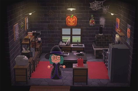 20 Dark Goth Island Ideas For Animal Crossing: New Horizons – FandomSpot Kitchen Animal Crossing, Animal Crossing Island Inspiration, Goth Theme, Inner Darkness, Witchy House, Goth Bedroom, Gothic Room, Goth Core, Haunted Forest