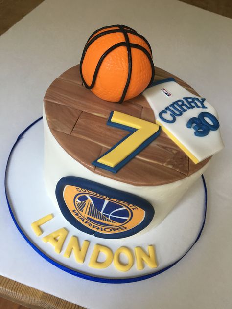 Golden state warriors,Seth Curry Steph Curry Cake Ideas, Denver Nuggets Cake, Steph Curry Cake, Stephen Curry Cake, Stephen Curry Birthday, Golden State Warriors Cake, Warriors Cake, Golden State Warriors Birthday, Basketball Birthday Cake