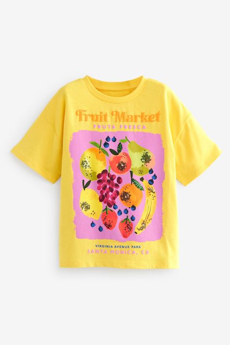 Granola Girl Aesthetic, T Shirt Print, Colorful Fashion, Print T Shirts, Graphic Shirts, Shirt Print, T Shirt Top, Favorite Things List, Aesthetic Clothes