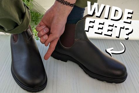 Are Blundstones Good For Wide Feet? Best Chelsea Boots, Blundstone Boots, Popular Boots, Buy Boots, Fashion Media, Amazon Associates, Boot Brands, Safety Shoes, Cool Boots