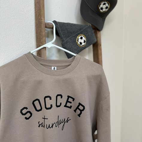 ✨Custom Order✨ This custom order was so cute we had to add it to our shop as well😍⚽️ This thick crew neck will keep you warm during this chilly soccer season ahead! Stay extra cozy and pair it with our soccer hat or beanie! Both ideas available on our website! Link in bio #soccersaturdays #soccerseason #soccercrewneck #customcrewneck #crewneck #cement #valleycollective #shopify #shopsmall #shoplocal #mamaownedbusiness #sedrowoolley #biglake #mountvernon #burlington Soccer Season, Big Lake, Website Link, Cement, Custom Orders, Link In Bio, Soccer, Crew Neck, Football